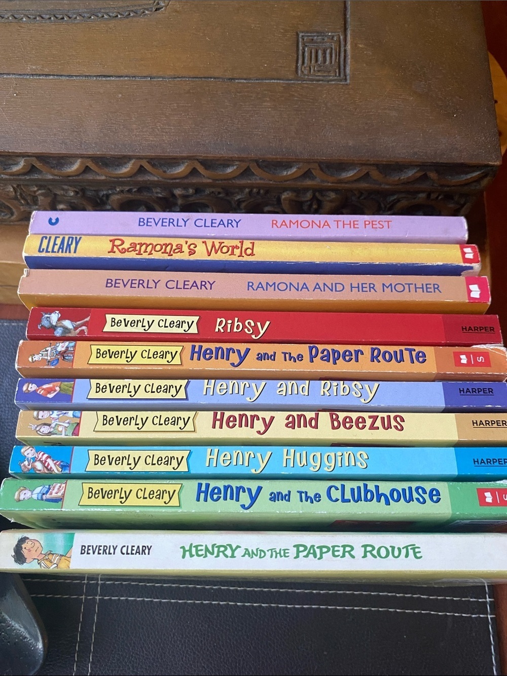Beverly Clearly Ramona Henry Huggins Ribsy set of 10 books Age 8-11 Readers